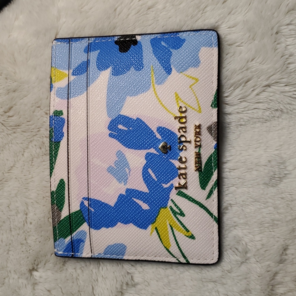 Kate Spade Festival Floral Card Holder - Picture 2 of 7